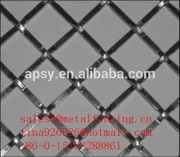 crimped wire mesh /griddle wire mesh/stainless steel crimped wire mesh