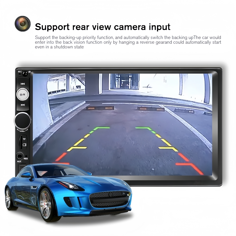 7-inch dual-drive HD reversing camera