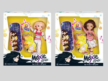 MOXIE DOLL WITH RETURN BOARD