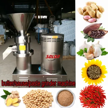 Tahini Butter Grinder Machine Tomato Paste Processing Plant