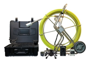 Hot Sale Underground Water Detection with 50mm Self Level Color Video Pipe Camera