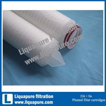 PP filter cartridges pleated filter cartridges PP membrane filter cartridges
