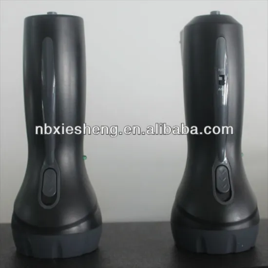 Rechargeable plastic bulk flashlights