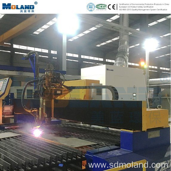 CNC Plasma Cutting Steel De-Duster-Fume Dust Collector