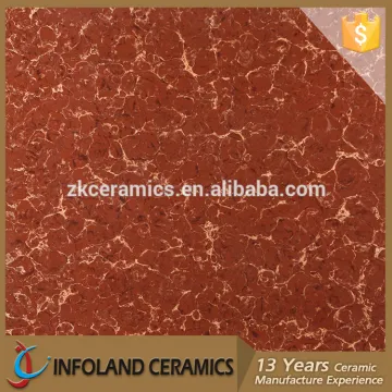 Pulati High Gloss Red Stone Ceramic Floor Tiles Vietnam