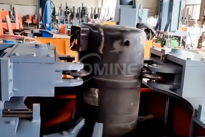 GMCC Compressor Recycling Machine: Motor Shell Cutter for Copper Processing
