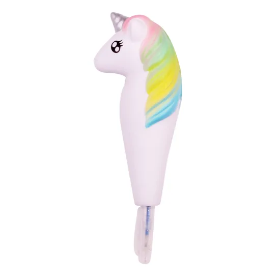 2024 New Stretchy Unicorn Pen Loop - Decompression Toy with PU Foam
