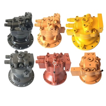 Peranti Motor Swing M5x130CHB dengan kotak gear pengurangan untuk penggali EC210BLC, CAT320C, CAT320D
