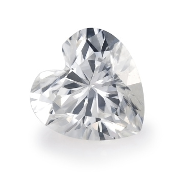 14x14mm hugis ng puso brilliant cut def ssv1 moissanite