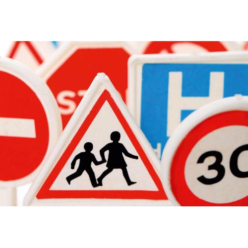 Benutzerdefinierte Verkehrszeichen und Symbole Verkehrszeichen