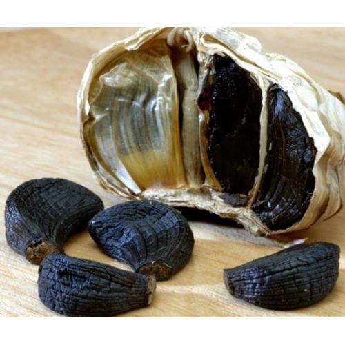 Good quality whole black garlic food