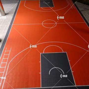 多目的OudoorPPインターロッキングスポーツタイル