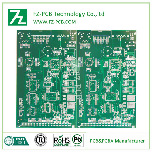 Empedans BGA çok katmanlı 6 L 0.1mm ince çizgi OSP Fr4 UL ISO devre kartı