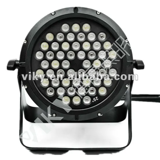 3w*54pcs high power led dimmer par light 165W