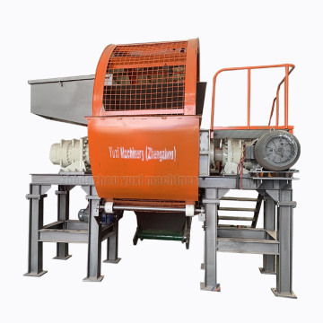 Double Shaft Tire Recycling Machine - Rubber Crusher for Old Tire Recycling