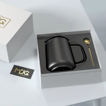 DHPO Wholesale Custom Exquisite Ceramic Tea Mug with Infuser and Lid