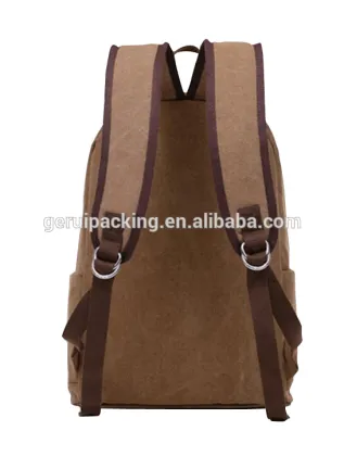 new korean style canvas backapck , leisure trend school bag for students ,canvas travel bag