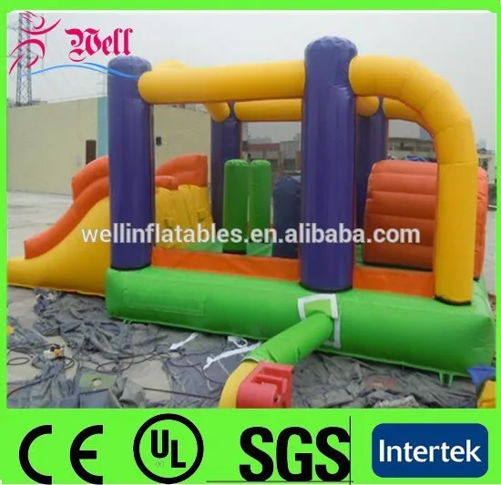 2015 Good quality inflatable princess bouncy castle / inflatable air castle for sale