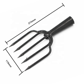 5 Prong Stainless Steel Harpoon Fish Spear Fork Tackle Tool