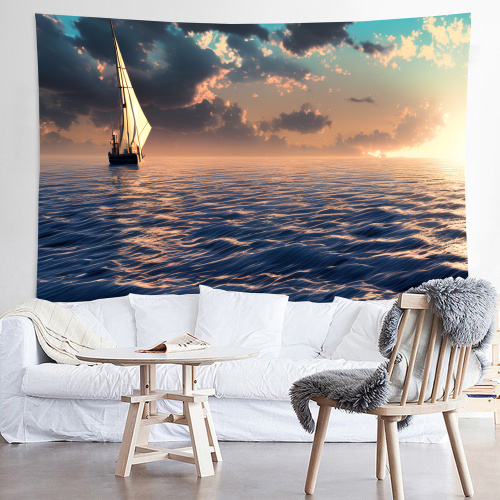 3D camping printed tapestry