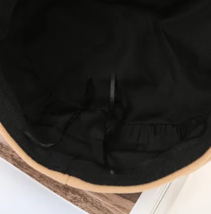 Retro art octagonal hat casual all-match wool beret