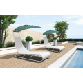 Modern Wicker Beach Lounge Chair