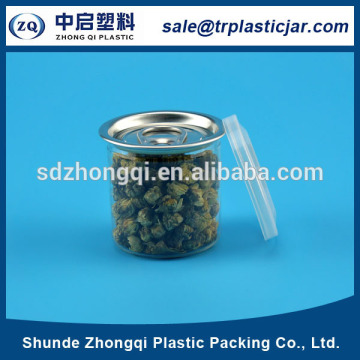 2017 Free sample custom shape and size empty round 50ML 50 ml pet clear plastic bottle