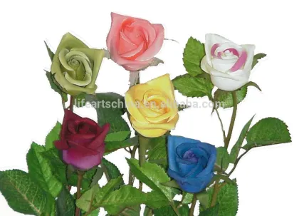 rose flower, 65cm artificial rose flower, long sterm silk flower, artificial rose