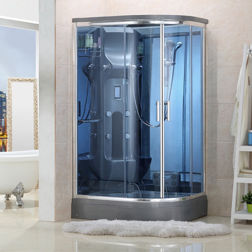 Glass Shower Enclosure Kit Personal Steam Bath Room for Sale
