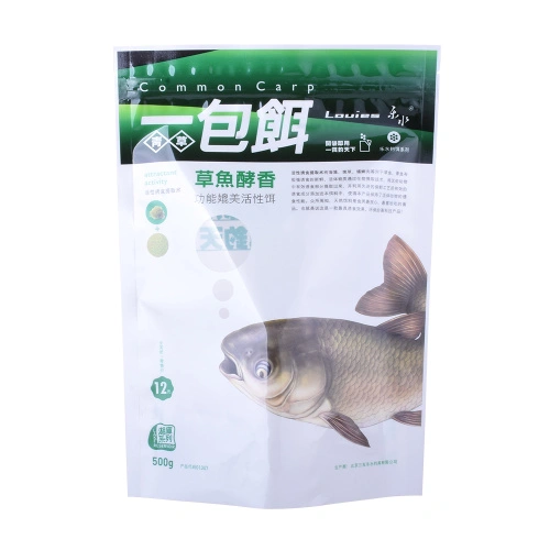 1.5 Lb 40 Lb Floating Fish Food Pellets Pouch Fish Food Packaging