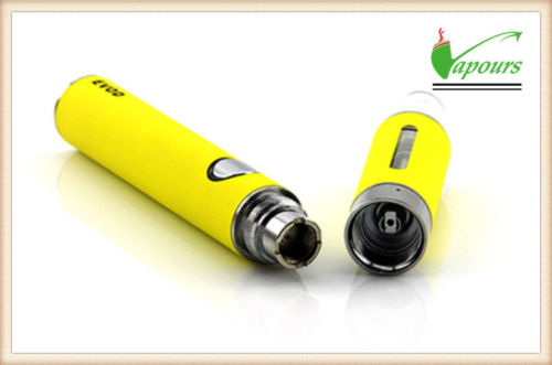 Yellow Metal E Cigarette Atomizer , Wickless 800 Puffs Evod Bcc