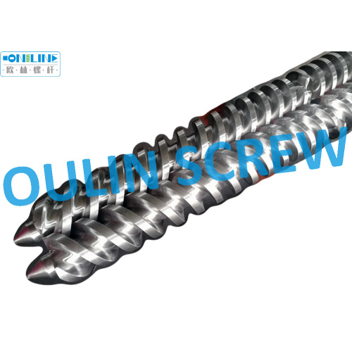 55/105 Twin Conical Screw and Barrel for PVC Machine