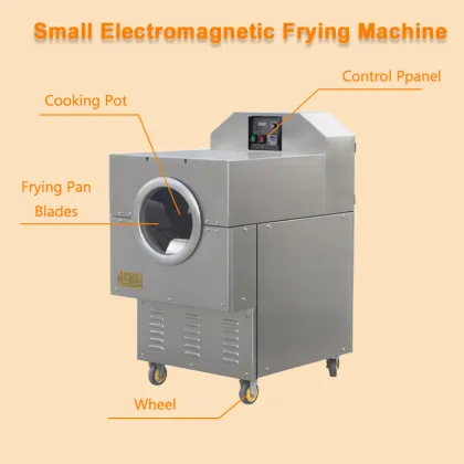 Sesame and Nuts Electromagnetic Roasting Machine