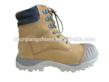 Hot selling Genuine Leather steel toe safety shoes LC8011