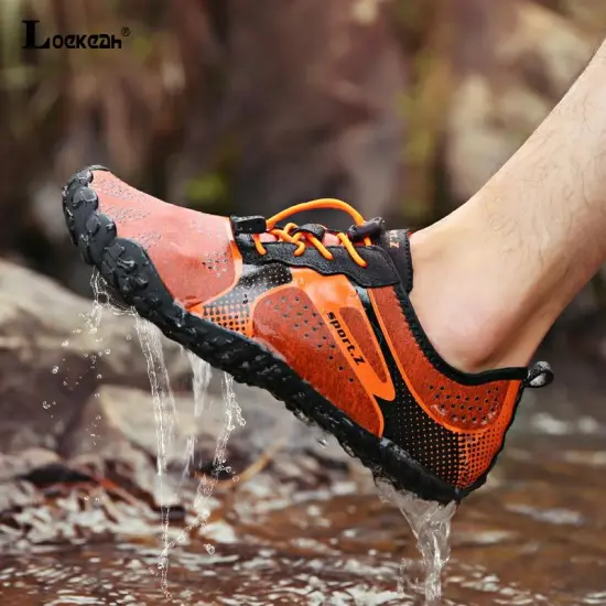 Summer Aqua Shoes For Men Women Outdoor Swimming Beach Shoes Surfing Nonslip Light Sneakers Elastic Breathable Water Shoes