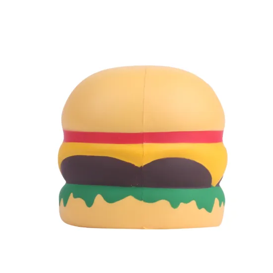 High Quality Anti-Stress Squishy Hamburger Toy - Slow Rising Cute 1pc/OPP Bag