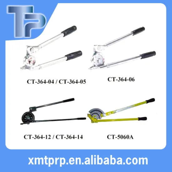 Refrigeration hand tools manual pipe bender