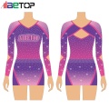 Uniformes de porristas sublimados personalizados para rutinas de élite