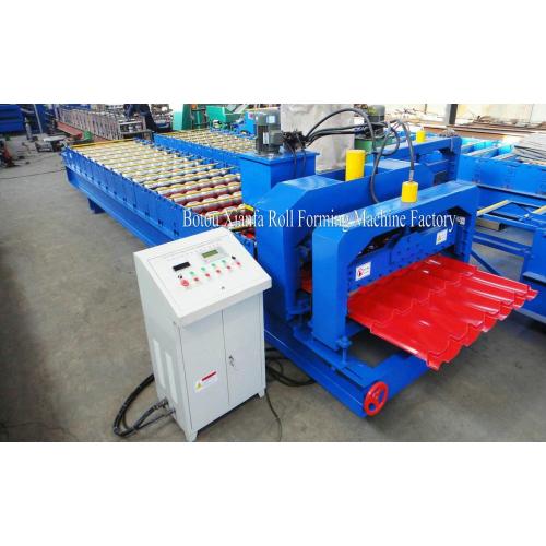 China Automatic Roofing Sheet Glazed Tile Roll Forming Machine Manufactory