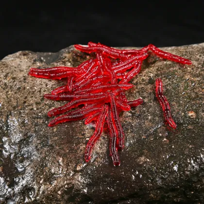 Wholesale Simulated Earthworm & Red Worm Soft Bait for Sea Fishing