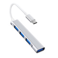 4 в 1 USB C Hub USB3.0 Адаптер