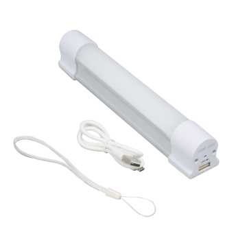 Portable Rechargeable LED Lamp for Household and Outdoor Use