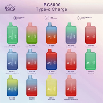 Bang bc5000 engångsvape pen grossist engångsvap