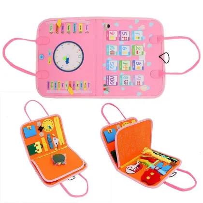 Educational Pink Felt Learning Aids
