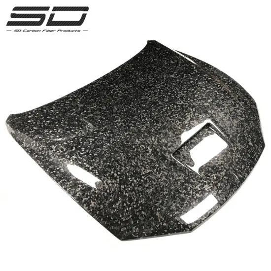 Forged Carbon Fiber Engine Hood for Levante