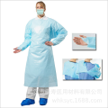 disposable cpe surgical gown open back with EN13795