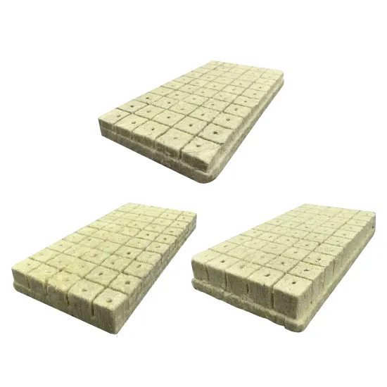 Factory-Generated Hydroponic Systems: Greenhouse Indoor Planting, Seed Cloning, and Rock Wool Grow Cubes for Sustainable Agriculture