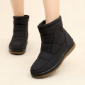 Winter warm and waterproof mid tube snow boots