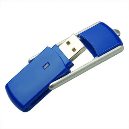 Swivel High Impact Plastic Usb Flash Drive For Vista , Linux