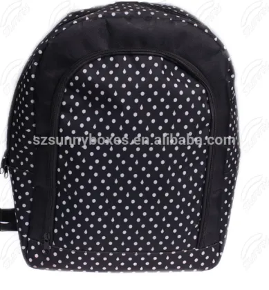 2016 600D Luggage Backpack with Front and Side Pockets